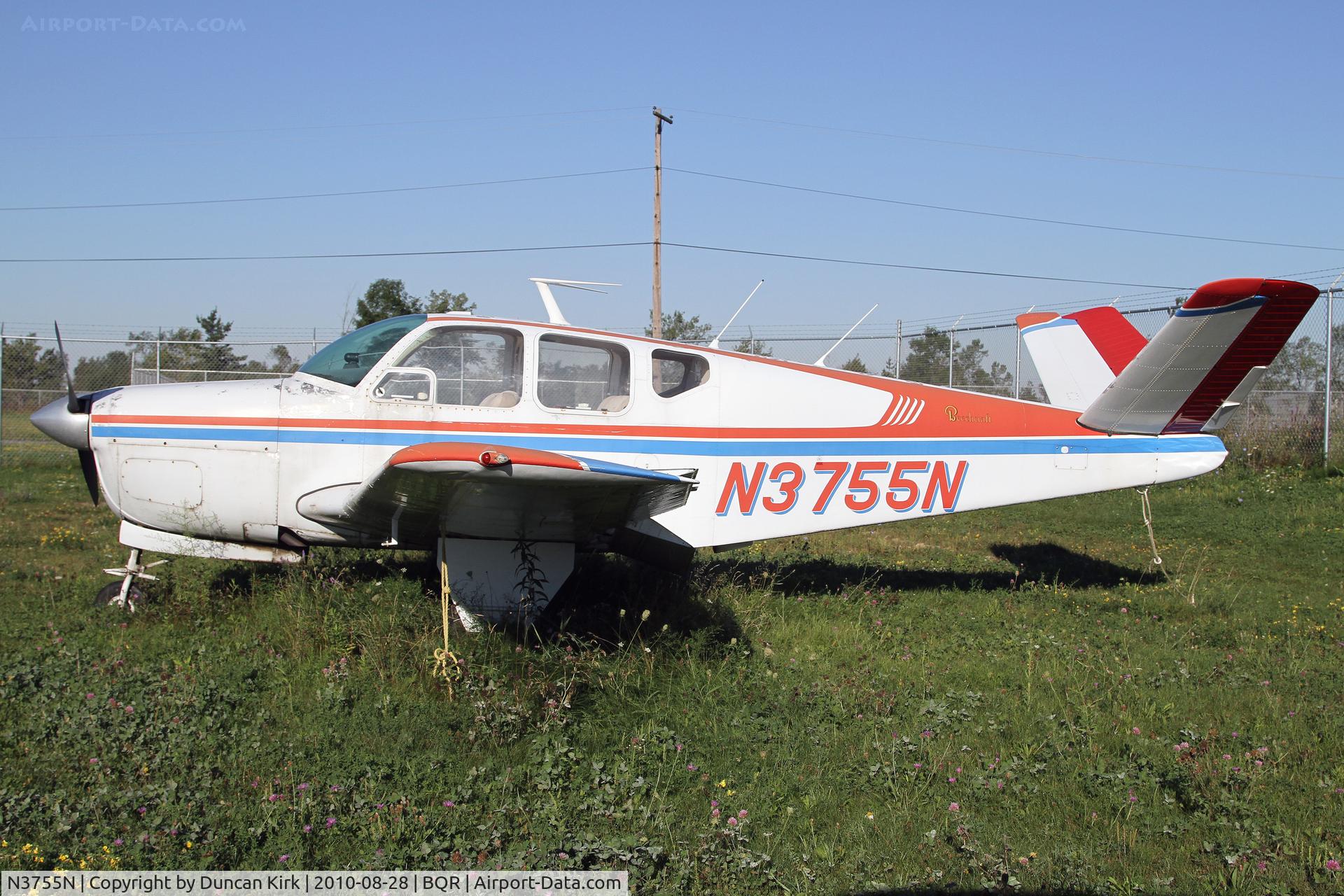 N3755N, 1947 Beech 35 Bonanza C/N D-975, Hard to believe that this was built in 1947!