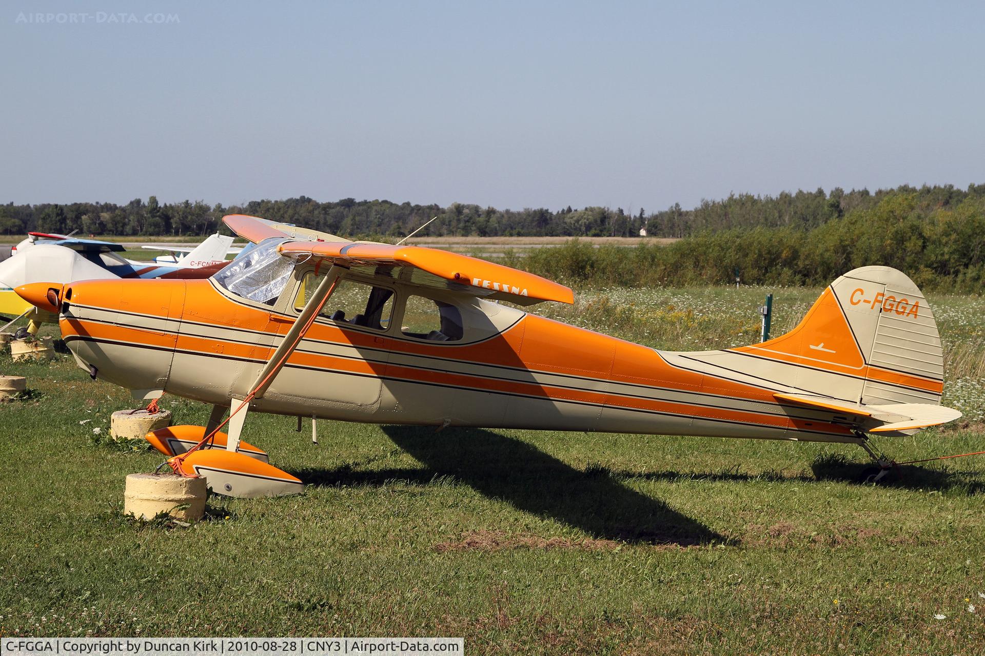 C-FGGA, 1954 Cessna 170B C/N 26551, Basking in the late summer sun