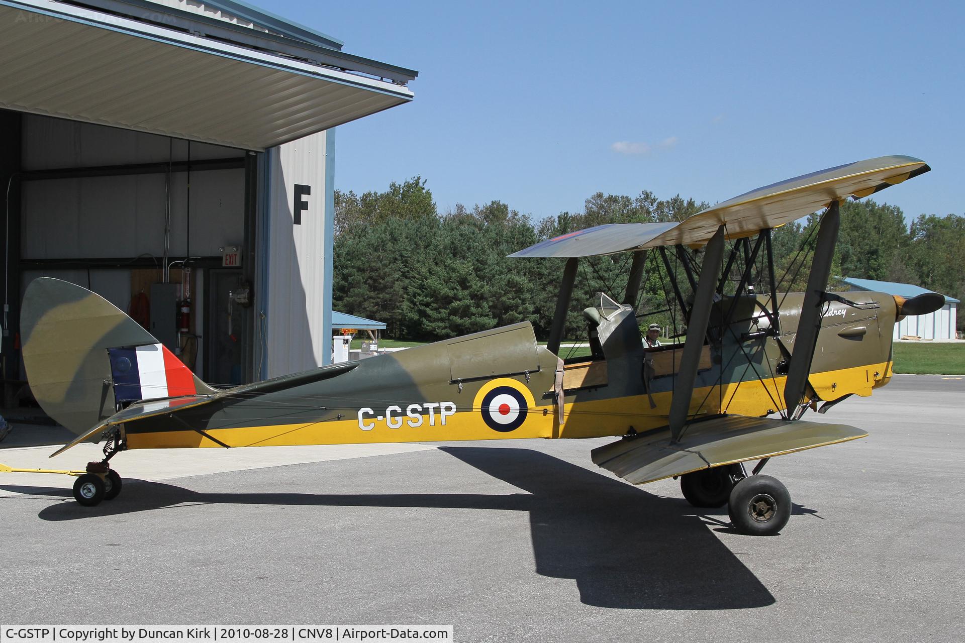C-GSTP, 1943 De Havilland DH-82A Tiger Moth II C/N 86508, This Tiger Moth is part of a collection based at Edenvale, ON