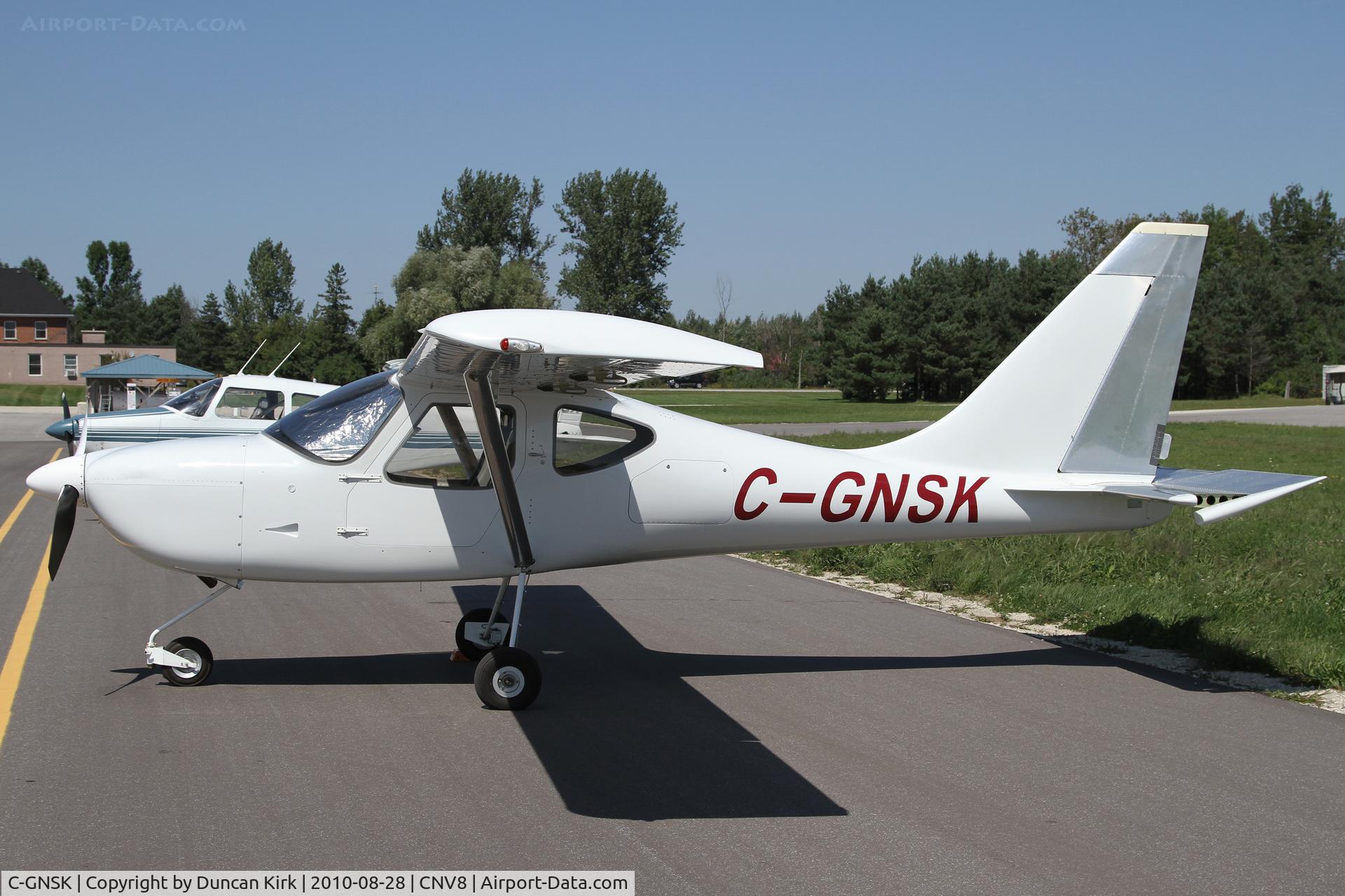 C-GNSK, 2010 Stoddard-Hamilton Glastar C/N 5285, This is a Sportsman and the registration was previously asigned to a PA-32
