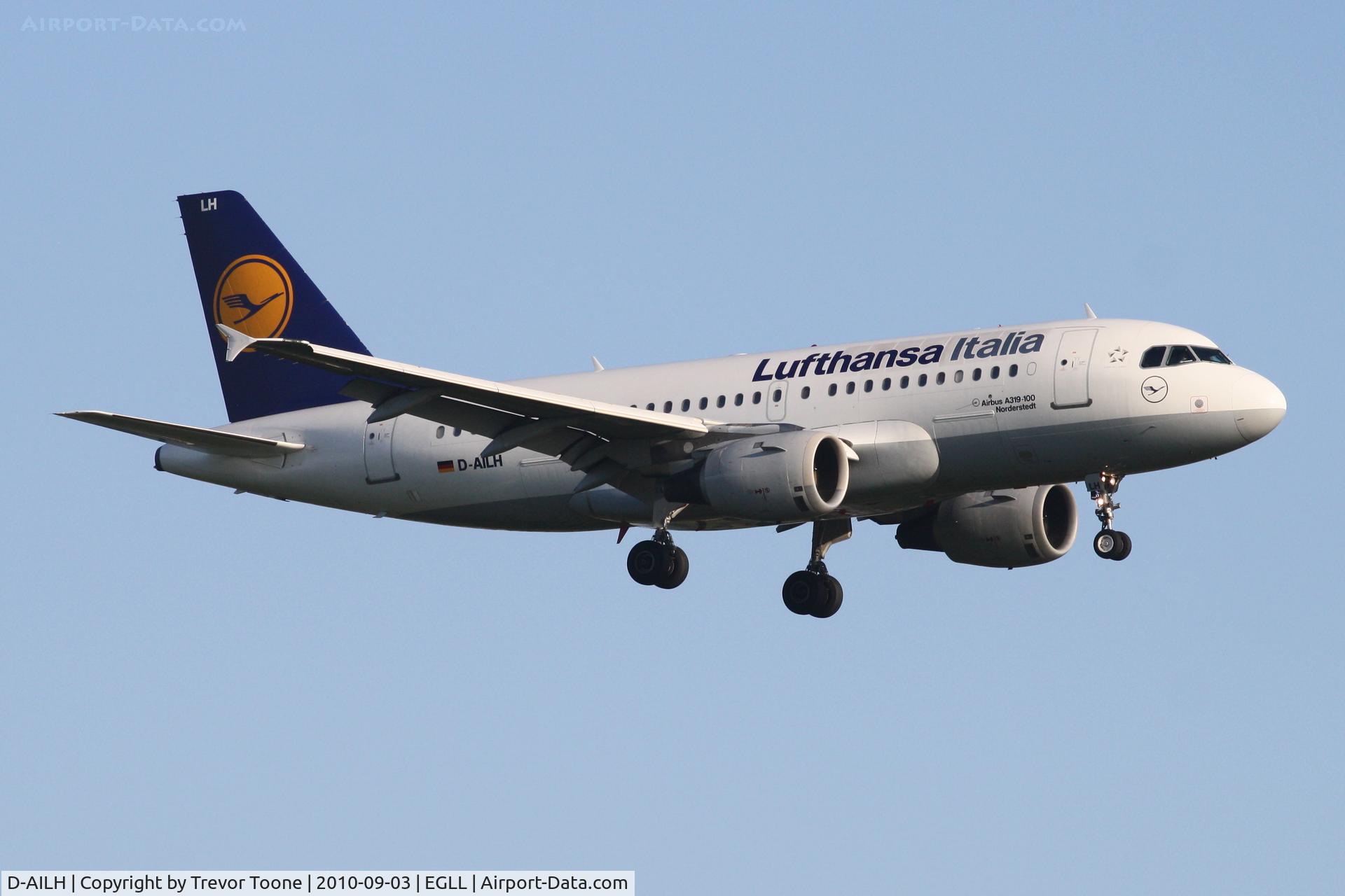 D-AILH, 1997 Airbus A319-114 C/N 641, Airbus A319-114, c/n: 0641