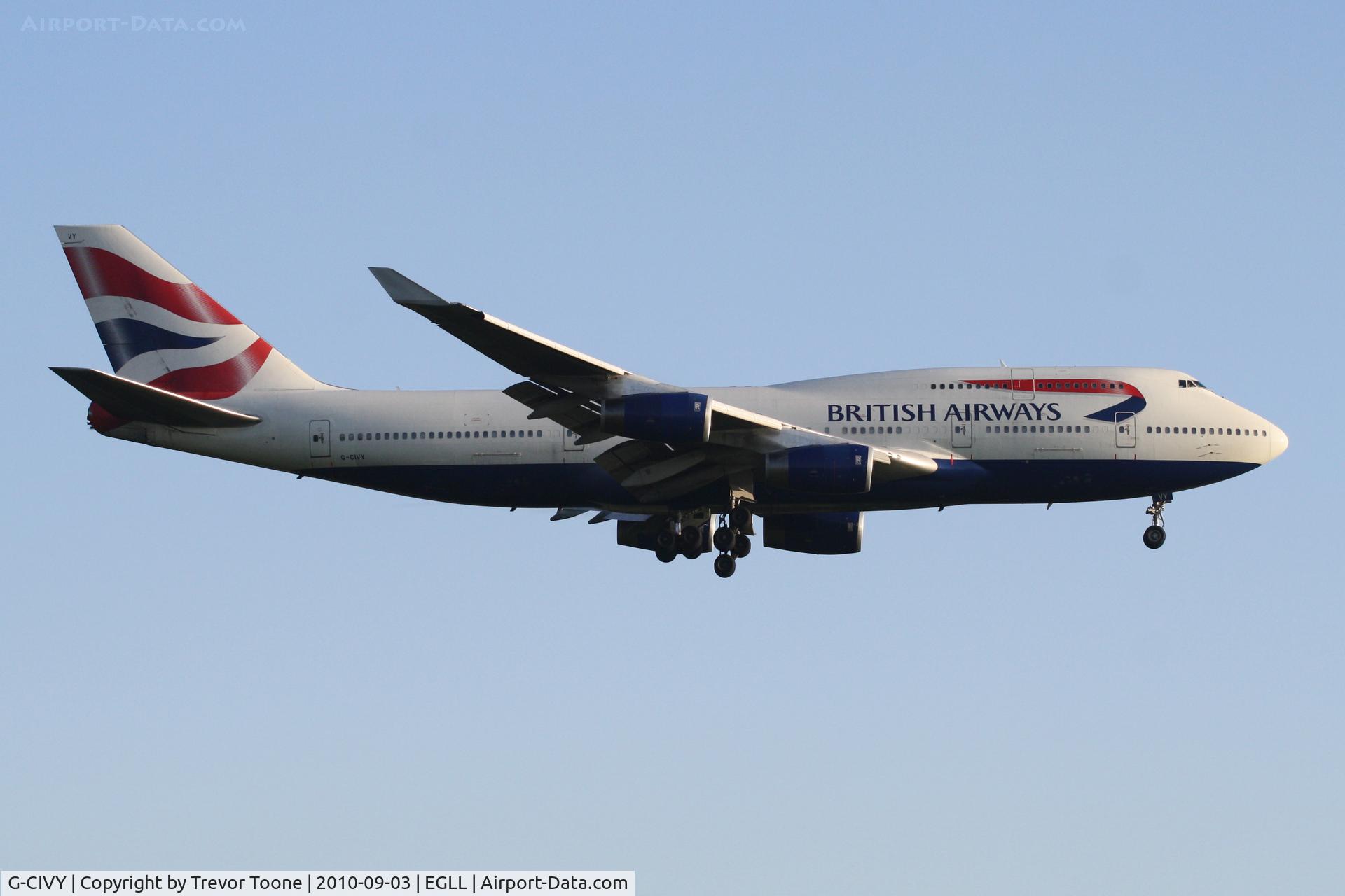 G-CIVY, 1998 Boeing 747-436 C/N 28853, BOEING 747-436, c/n: 28853