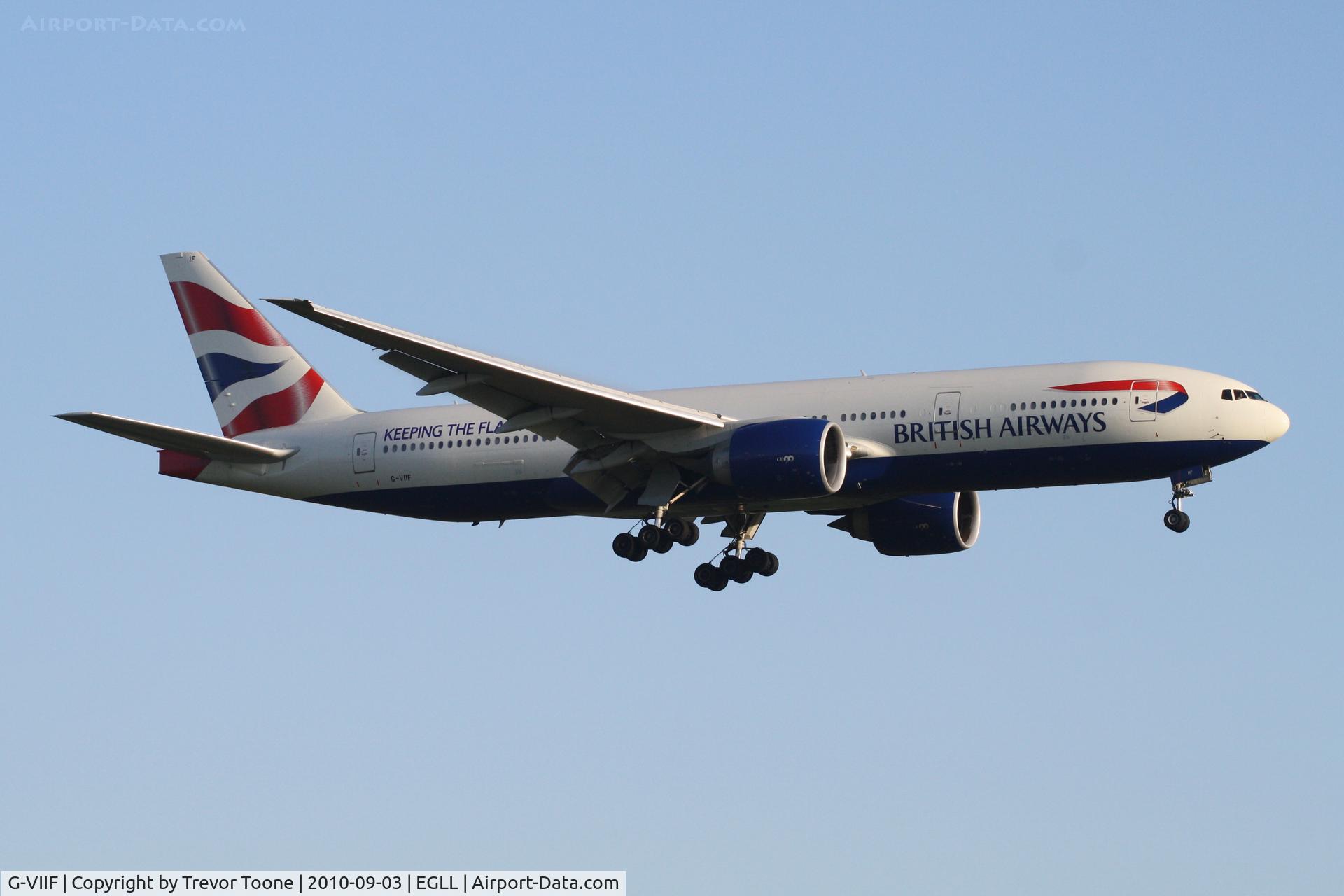 G-VIIF, 1997 Boeing 777-236 C/N 27488, BOEING 777-236, c/n: 27488