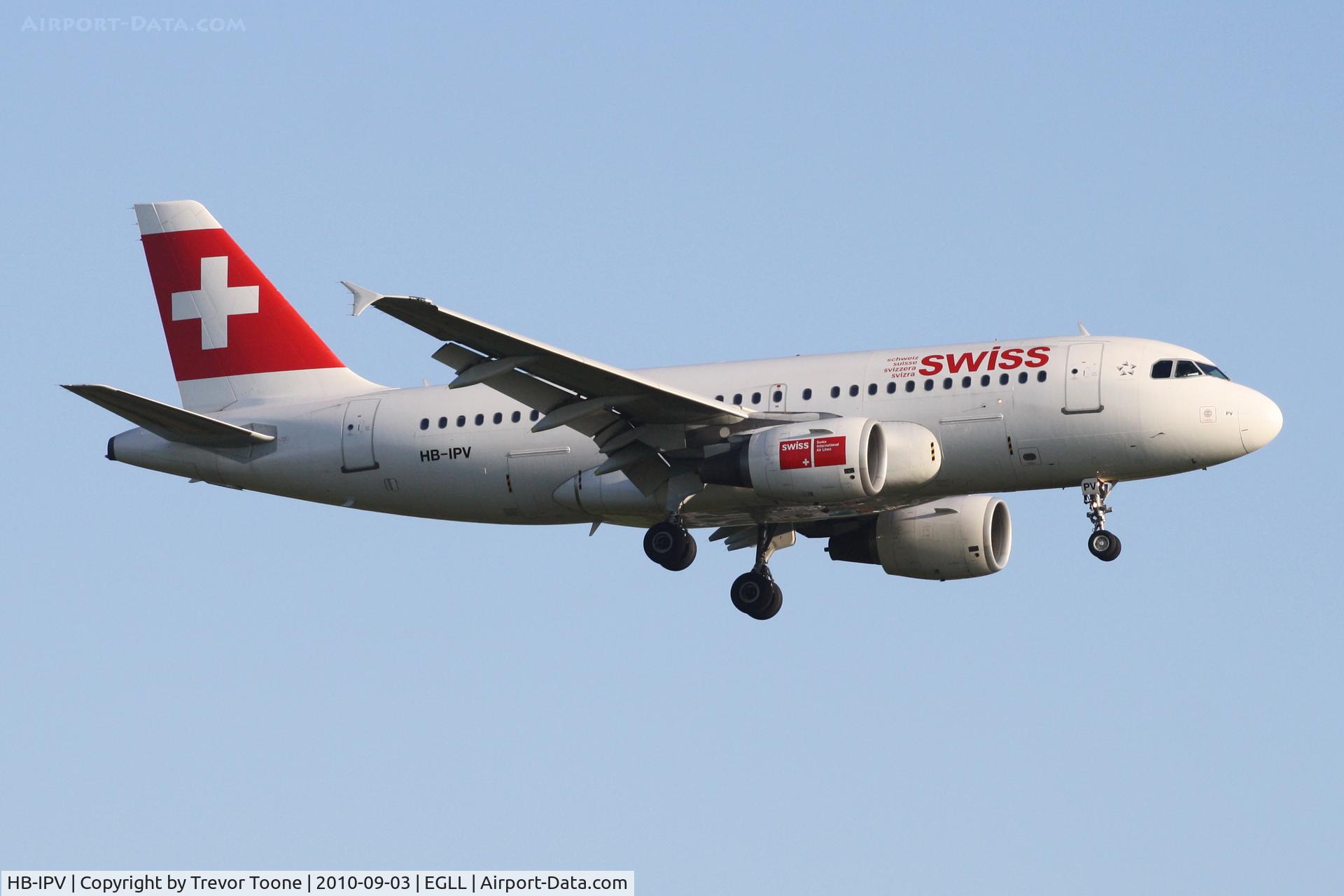 HB-IPV, 1996 Airbus A319-112 C/N 578, Airbus A319-112, c/n: 578