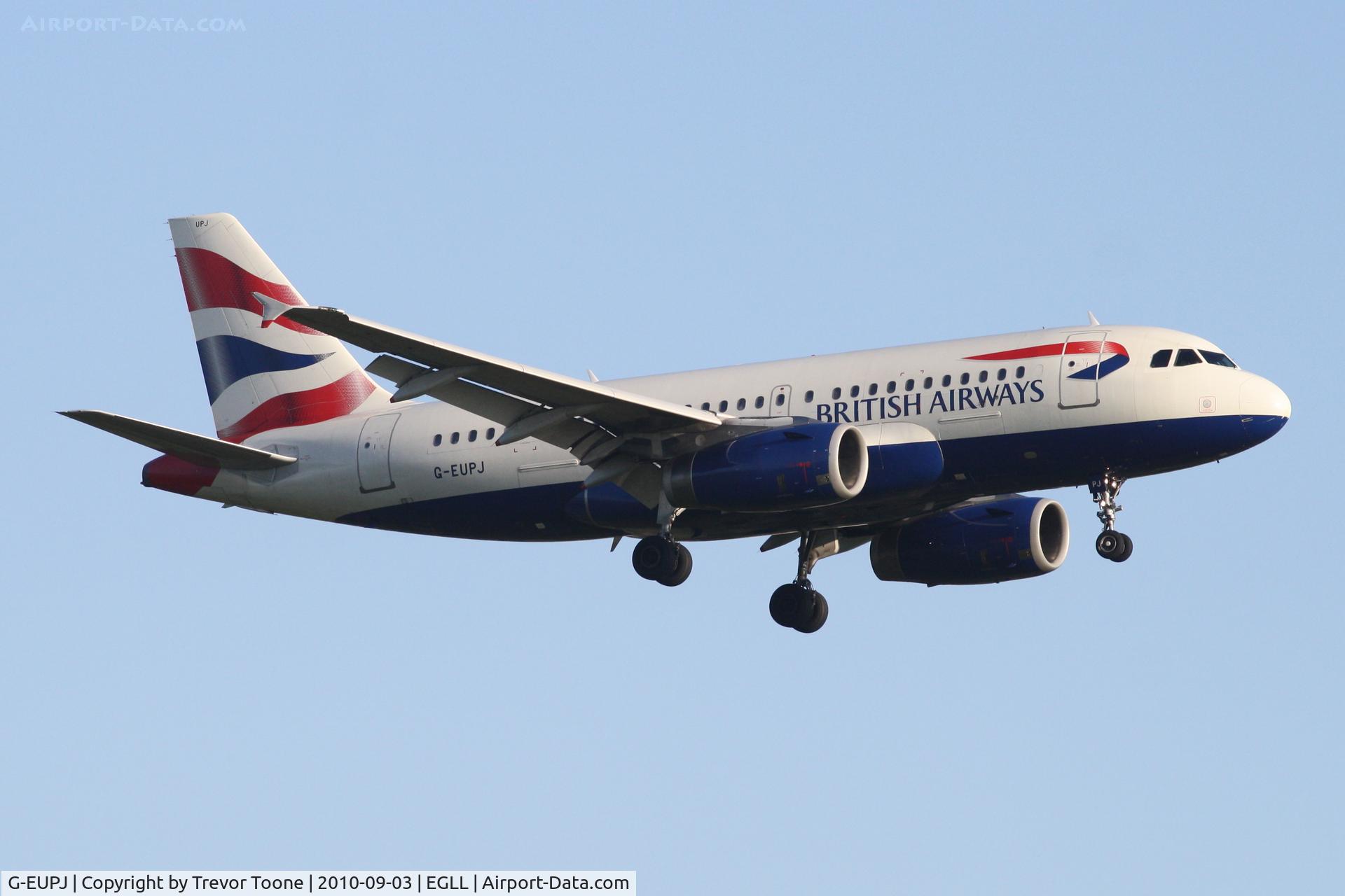 G-EUPJ, 2000 Airbus A319-131 C/N 1232, AIRBUS A319-131, c/n: 1232