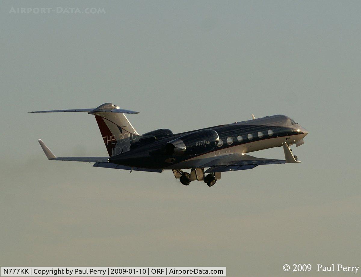 N777KK, Gulfstream Aerospace G-IV C/N 1429, Departing KORF