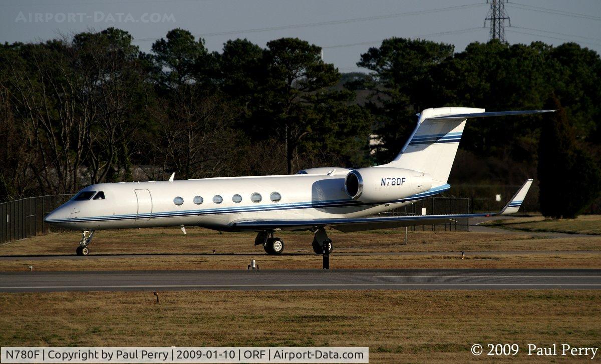N780F, 1997 Gulfstream Aerospace G-V C/N 530, Another of the Gulfstream girls there in January