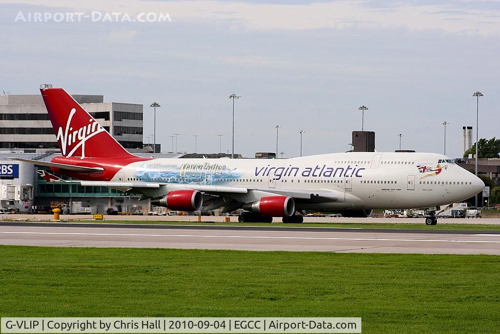 G-VLIP, 2001 Boeing 747-443 C/N 32338, Virgin Atlantic B747 wearing special Harry Potter scheme