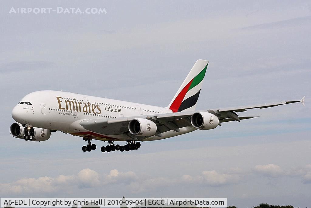 A6-EDL, 2010 Airbus A380-861 C/N 046, Emirates