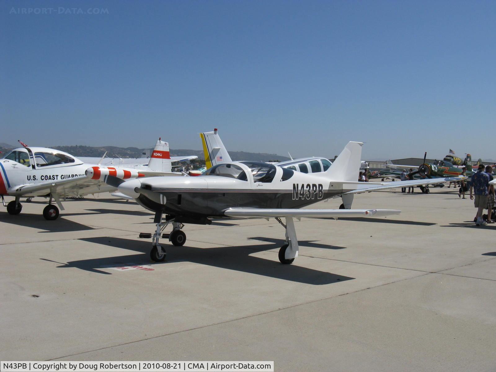 N43PB, 2001 Stoddard-Hamilton Glasair III C/N 3306, 2001 Broen GLASAIR III, Lycoming O-540 250 Hp