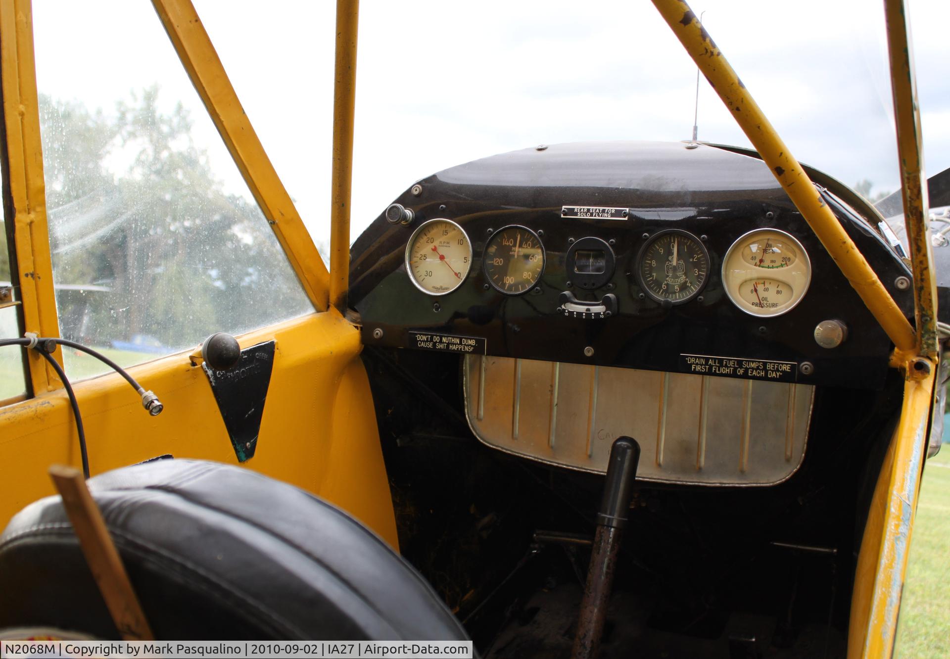 N2068M, 1946 Piper J3C-65 Cub Cub C/N 20847, Piper J3C-65