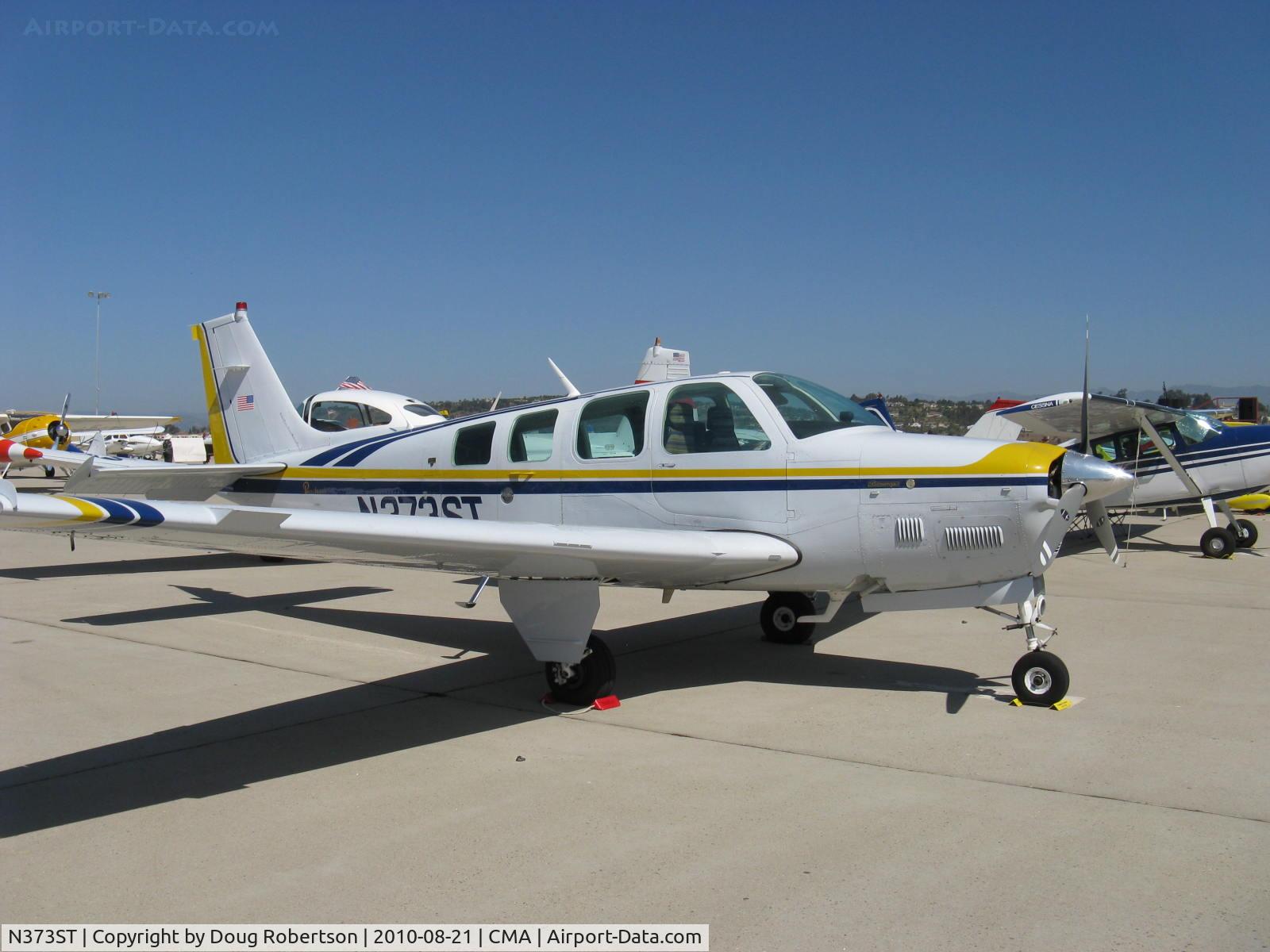 N373ST, 1982 Beech B36TC Bonanza C/N EA-308, 1982 Beech B36TC TURBO BONANZA, Continental TSIO-520-UB 300 Hp, Experimental class