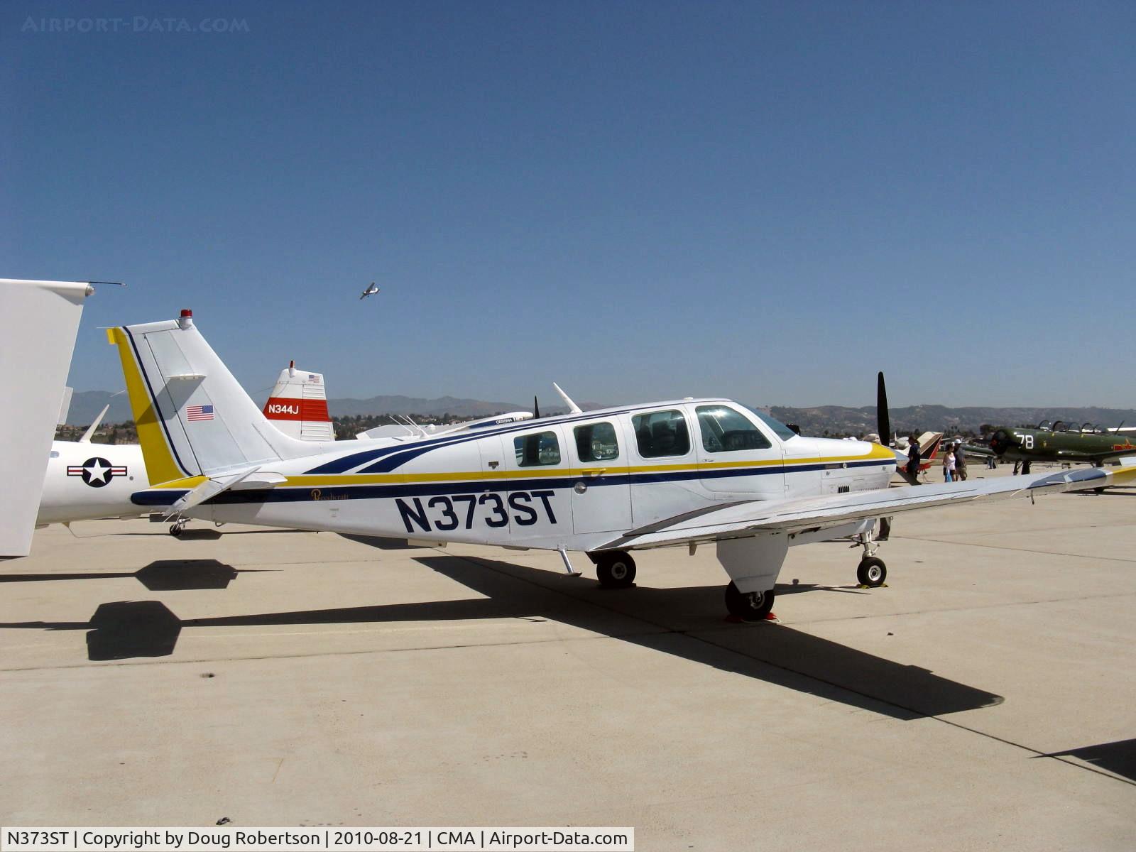 N373ST, 1982 Beech B36TC Bonanza C/N EA-308, 1982 Beech B36TC TURBO BONANZA, Continental IO-520-UB 300 Hp