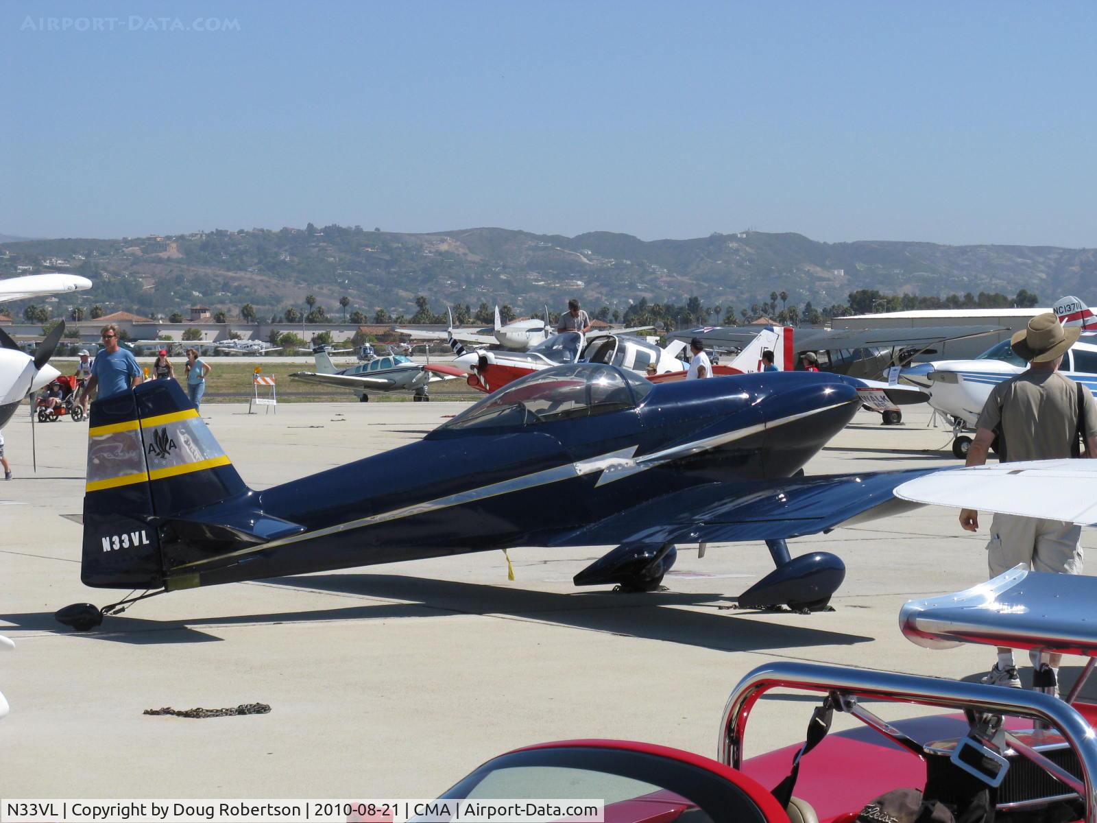 N33VL, 1994 Vans RV-3 C/N 11043, 1994 Landry VAN's RV-3, Lycoming O-320 150 Hp
