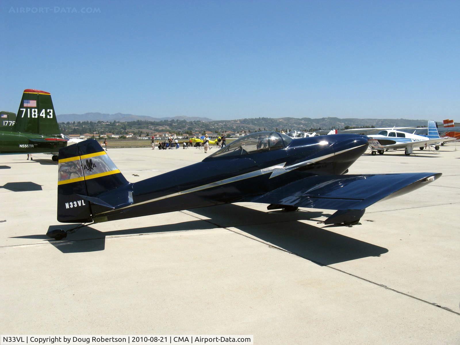 N33VL, 1994 Vans RV-3 C/N 11043, 1994 Landry VAN's RV-3, Lycoming O-320 150 Hp