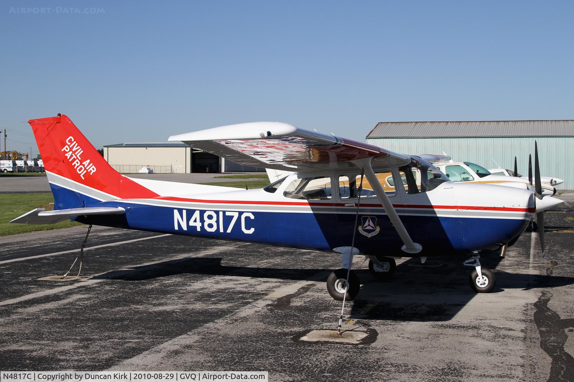 N4817C, 1985 Cessna 172P C/N 17276273, A large number of aircraft wear the Civil Air Patrol colors