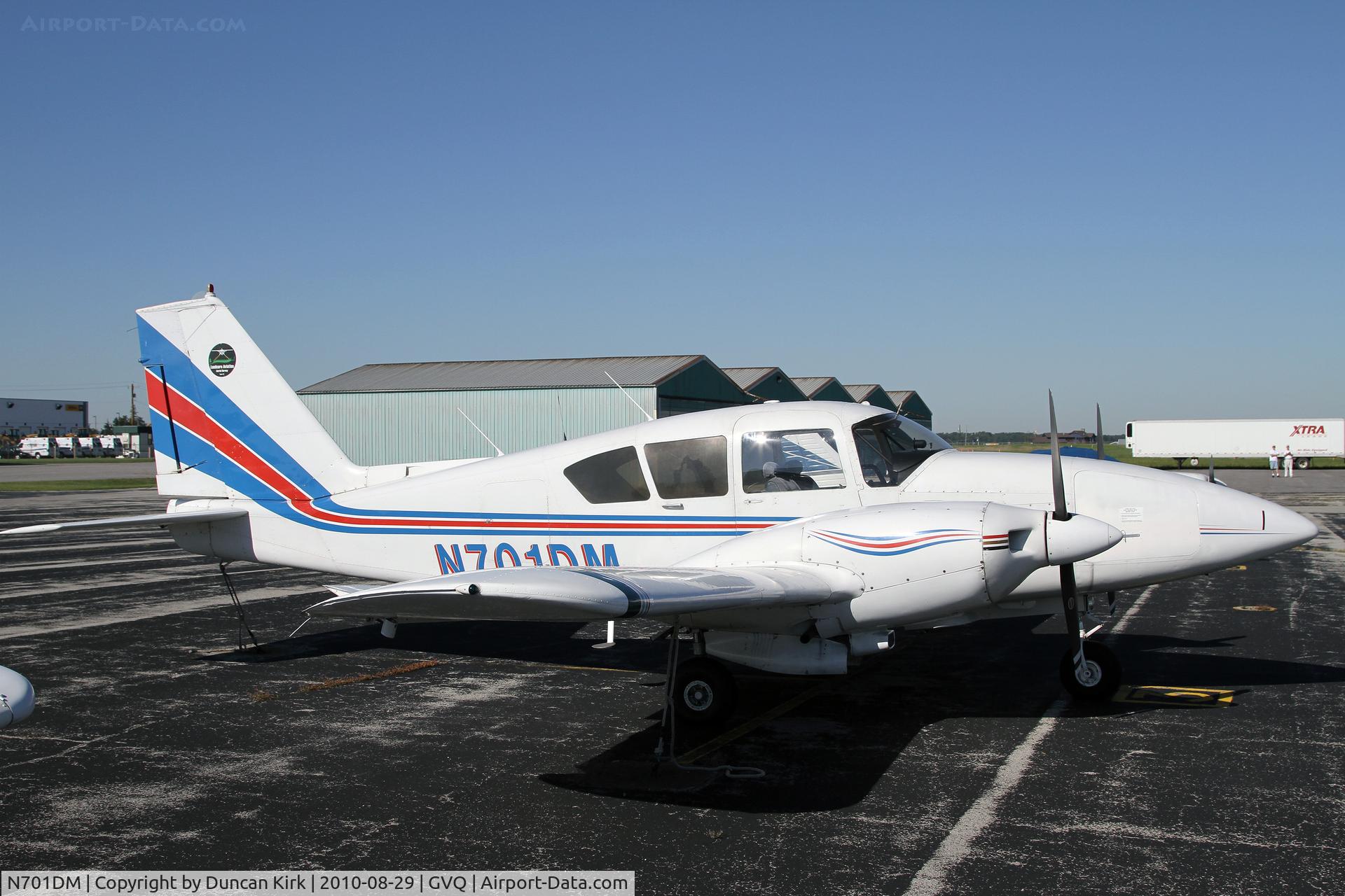 N701DM, 1966 Piper PA-23-250 C/N 27-3131, Nice Aztec