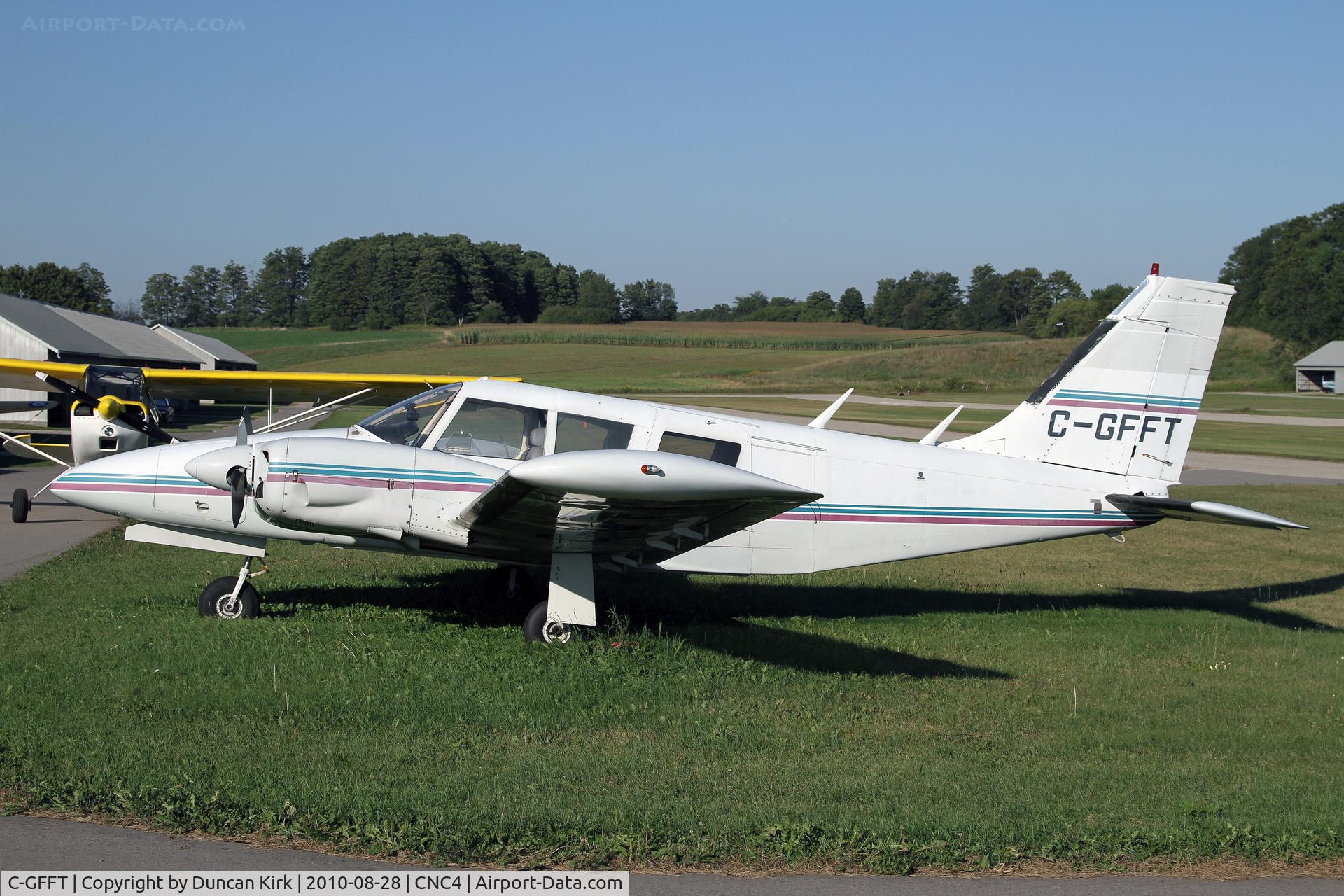 C-GFFT, 1972 Piper PA-34-200 Seneca C/N 34-7250160, The only twin seen at Guelph