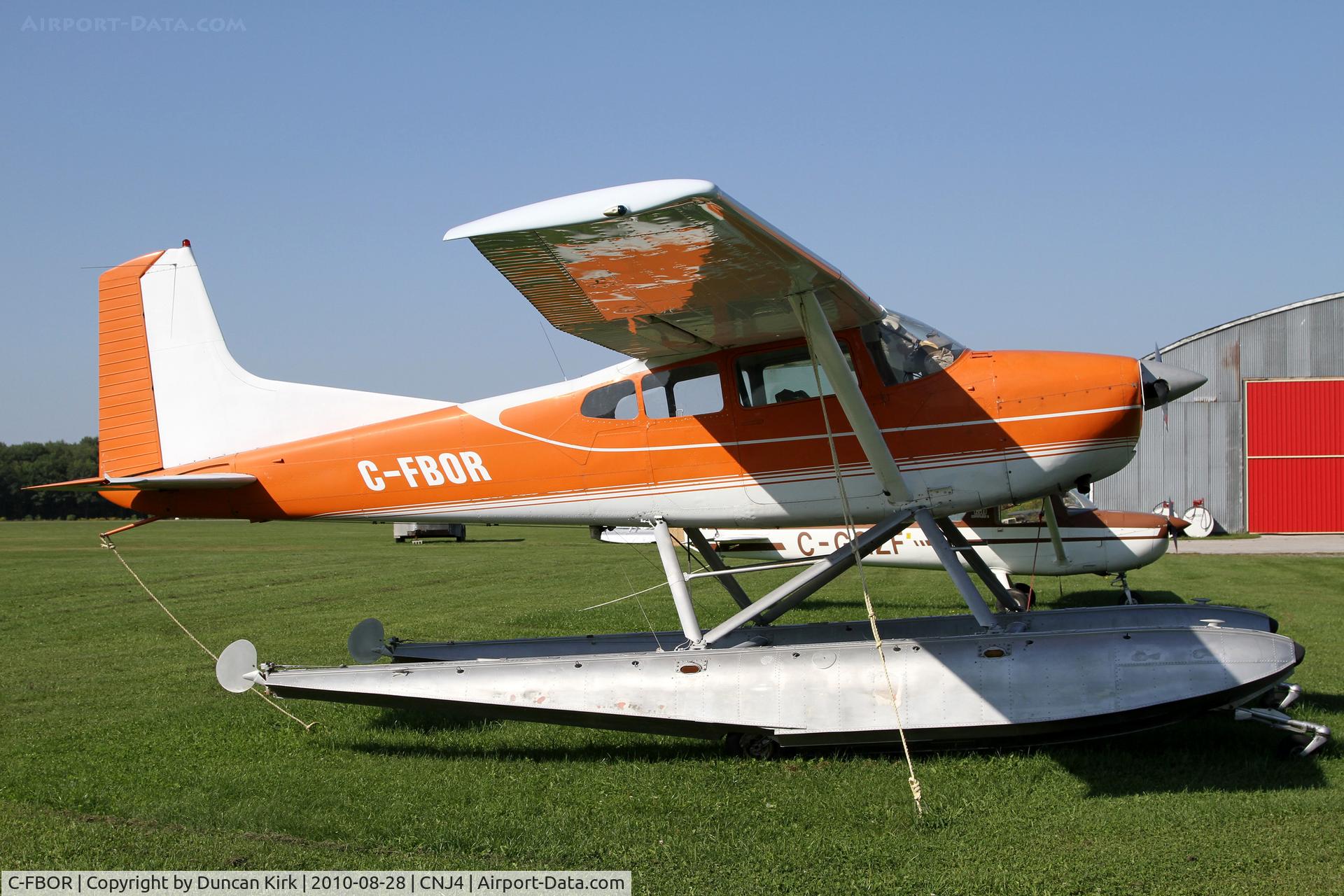 C-FBOR, 1967 Cessna A185E Skywagon 185 C/N 185-1235, Numerous 185's on floats are at Orillia during the summer months