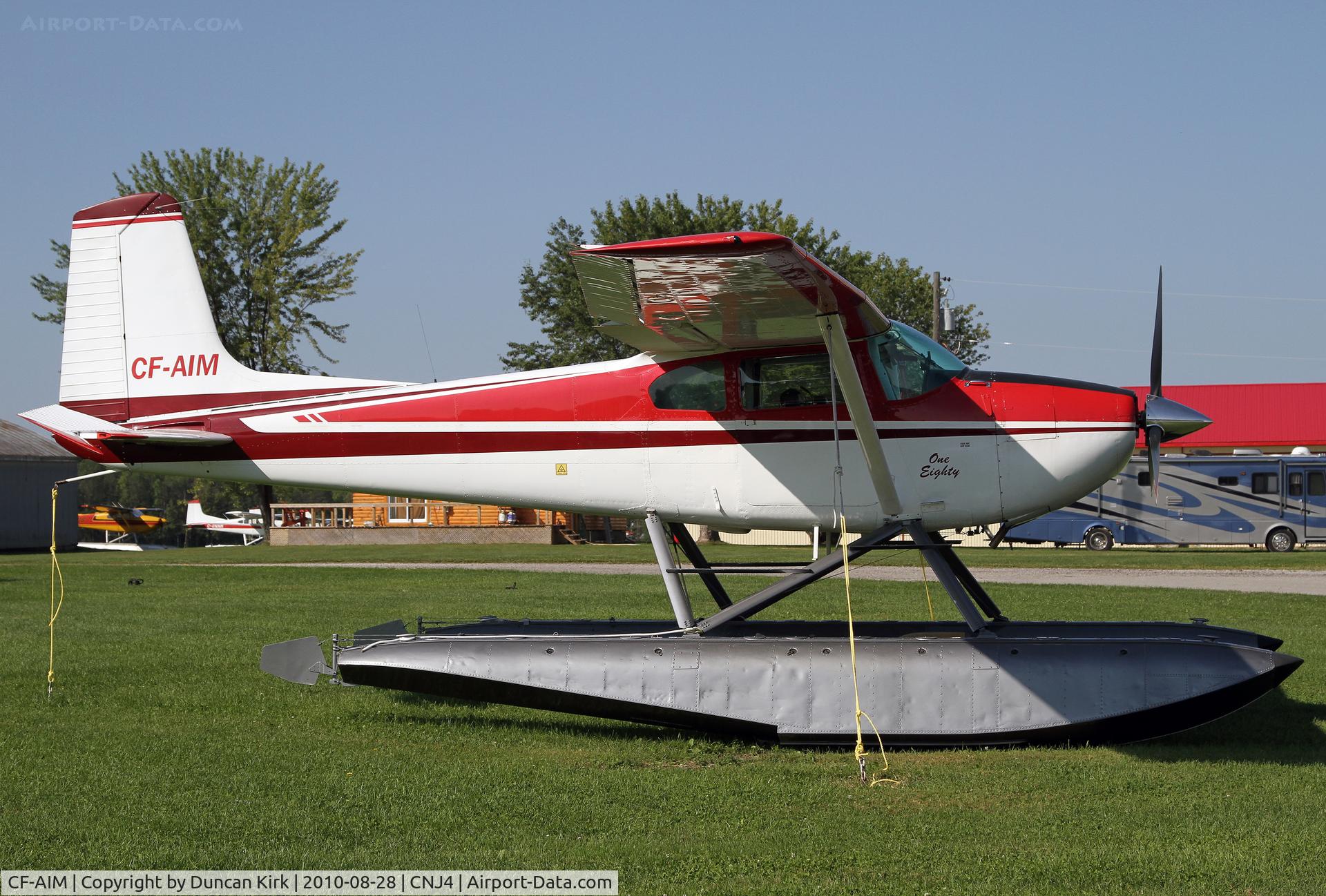CF-AIM, 1953 Cessna 180 C/N 30150, Yet another Cessna 180 on floats