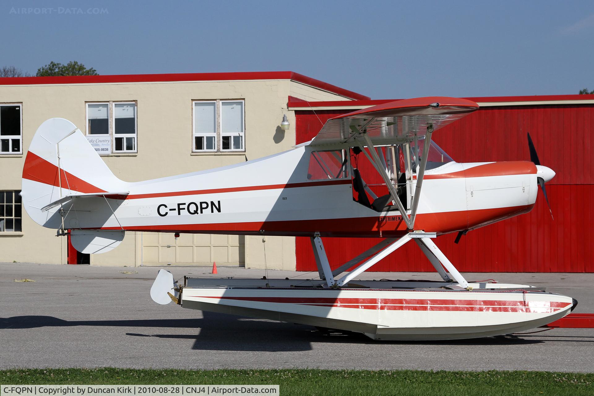 C-FQPN, 1993 Christavia MK IV C/N 056, An Aeronca take-off