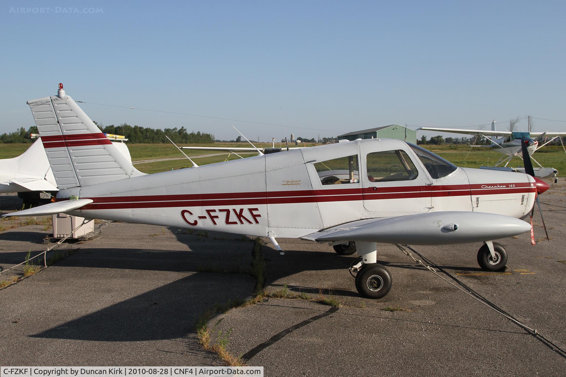 C-FZKF, 1968 Piper PA-28-140 C/N 28-24378, Smart Cherokee 140