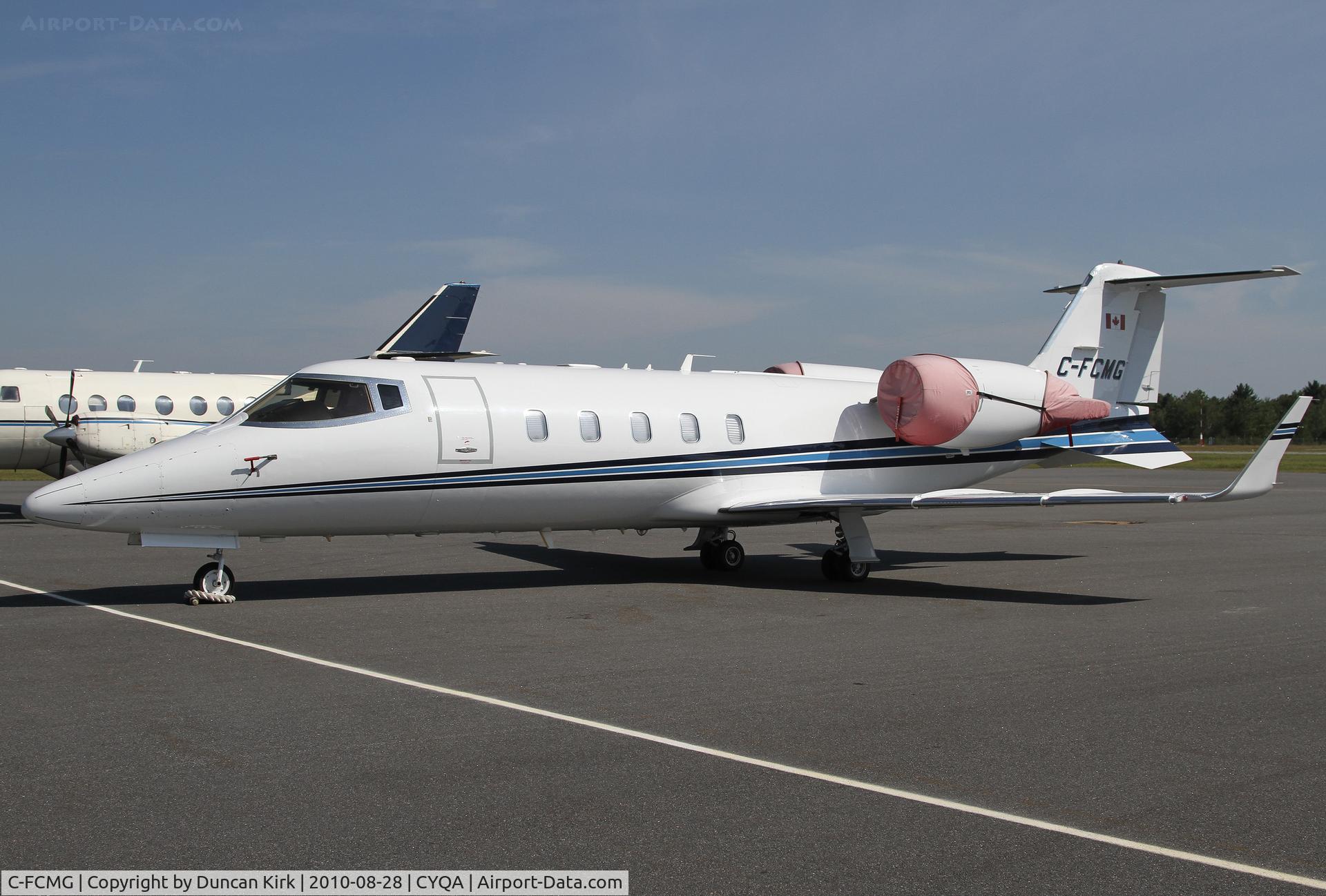 C-FCMG, 1998 Learjet 60 C/N 60-133, Muskoka gets lots of biz-jets in the summer