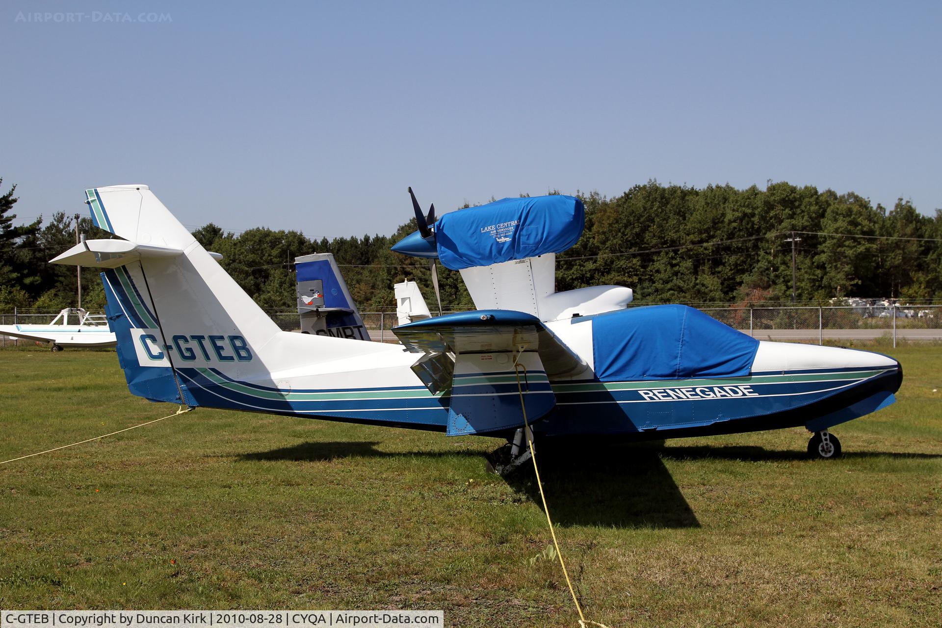C-GTEB, 1991 Lake LA-250 Renegade C/N 112, Nice Renegade