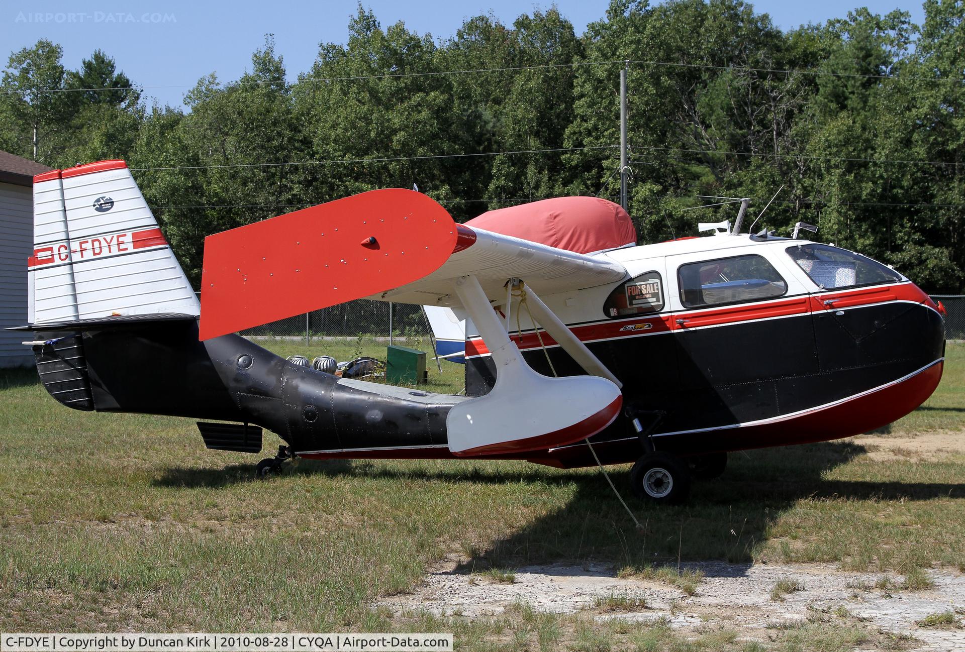 C-FDYE, 1947 Republic RC-3X Seabee Seabee C/N 395, Hopefully a buyer is found for this beauty!