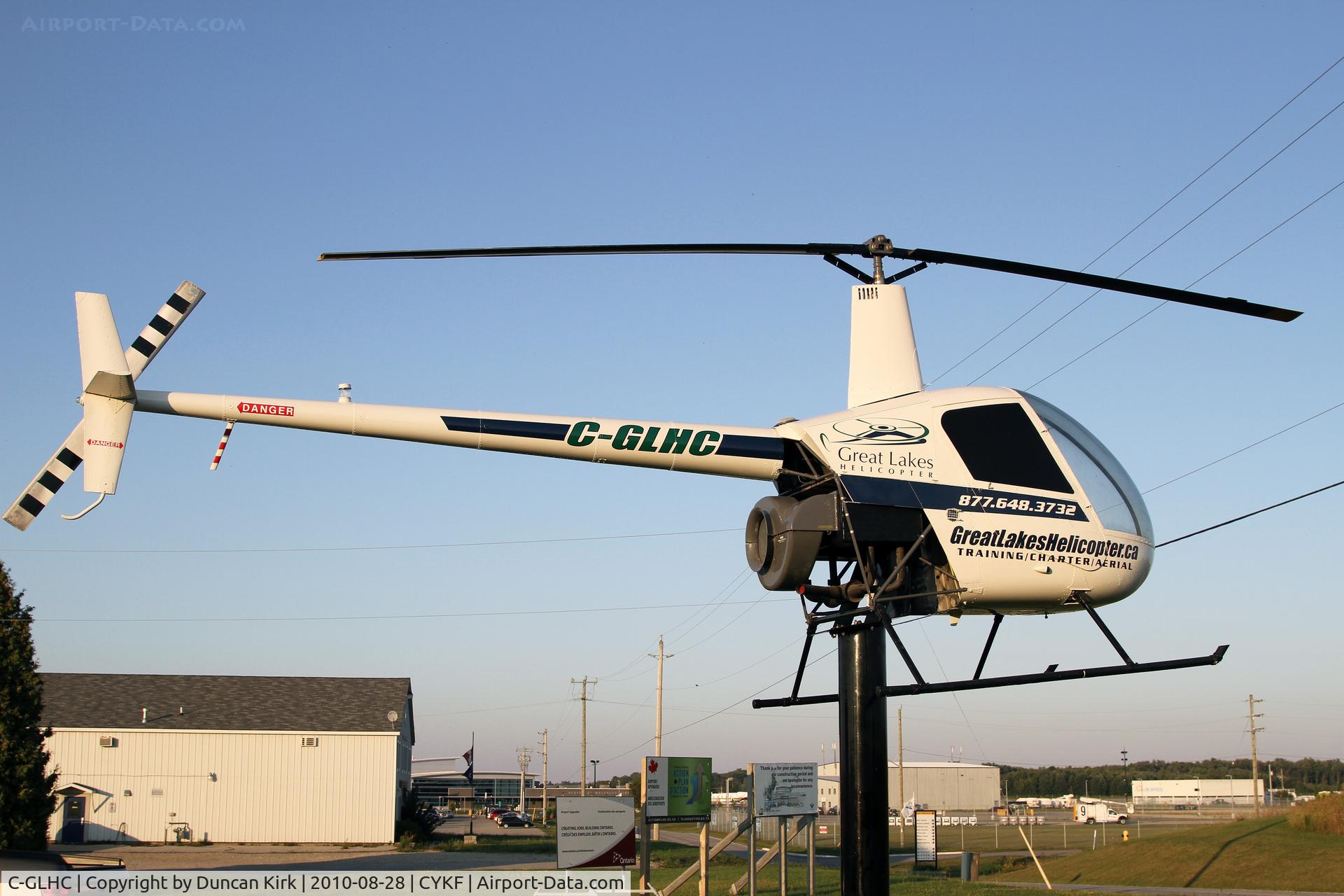 C-GLHC, 2006 Aerospatiale AS-350B-2 Ecureuil C/N 4129, A fake reg on this R.22?
