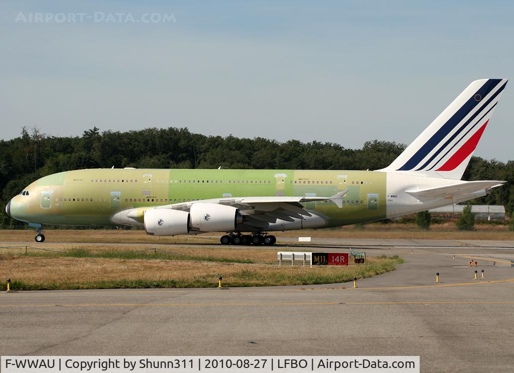 F-WWAU, 2010 Airbus A380-861 C/N 064, C/n 0064 - For Air France as F-HPJF