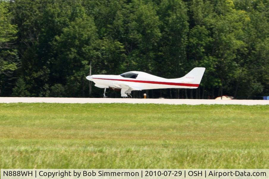 N888WH, Lancair 320 C/N ST-100, Departing Airventure 2010 - Oshkosh, Wisconsin