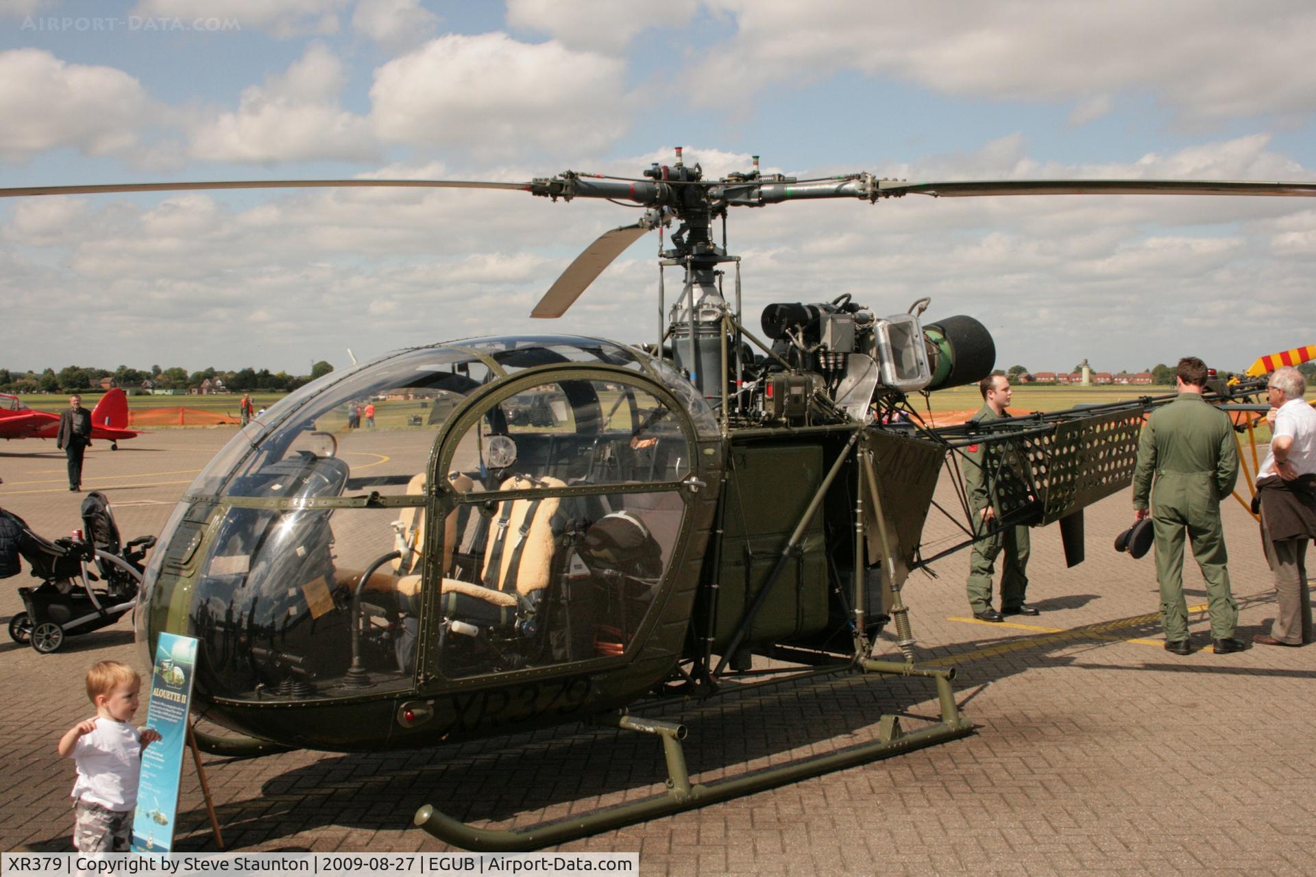 XR379, 1961 Sud Aviation Alouette AH.2 C/N 1583, Taken at RAF Benson Families Day, August 2009