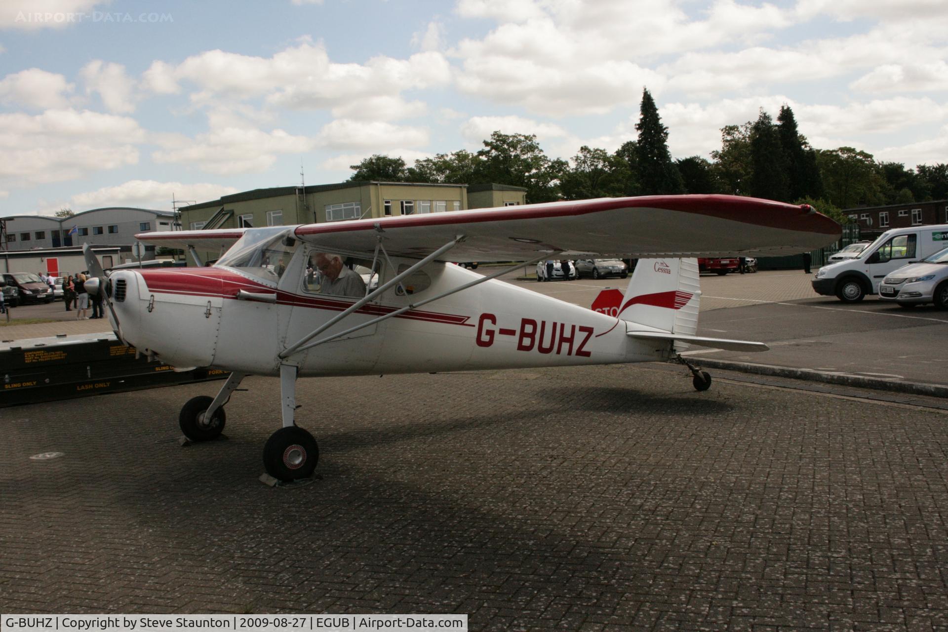 G-BUHZ, 1948 Cessna 120 C/N 14950, Taken at RAF Benson Families Day, August 2009