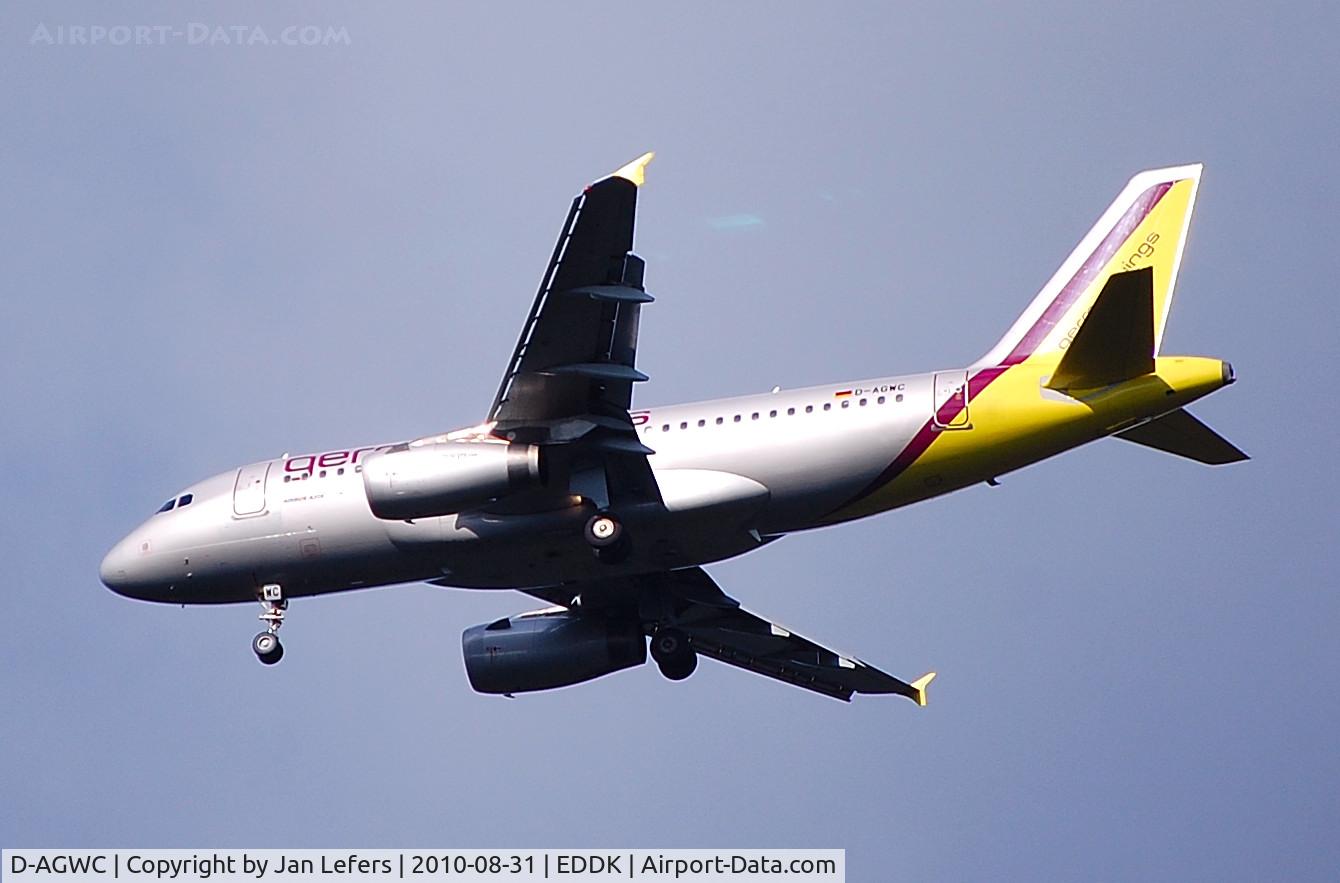 D-AGWC, 2006 Airbus A319-132 C/N 2976, High Altitude