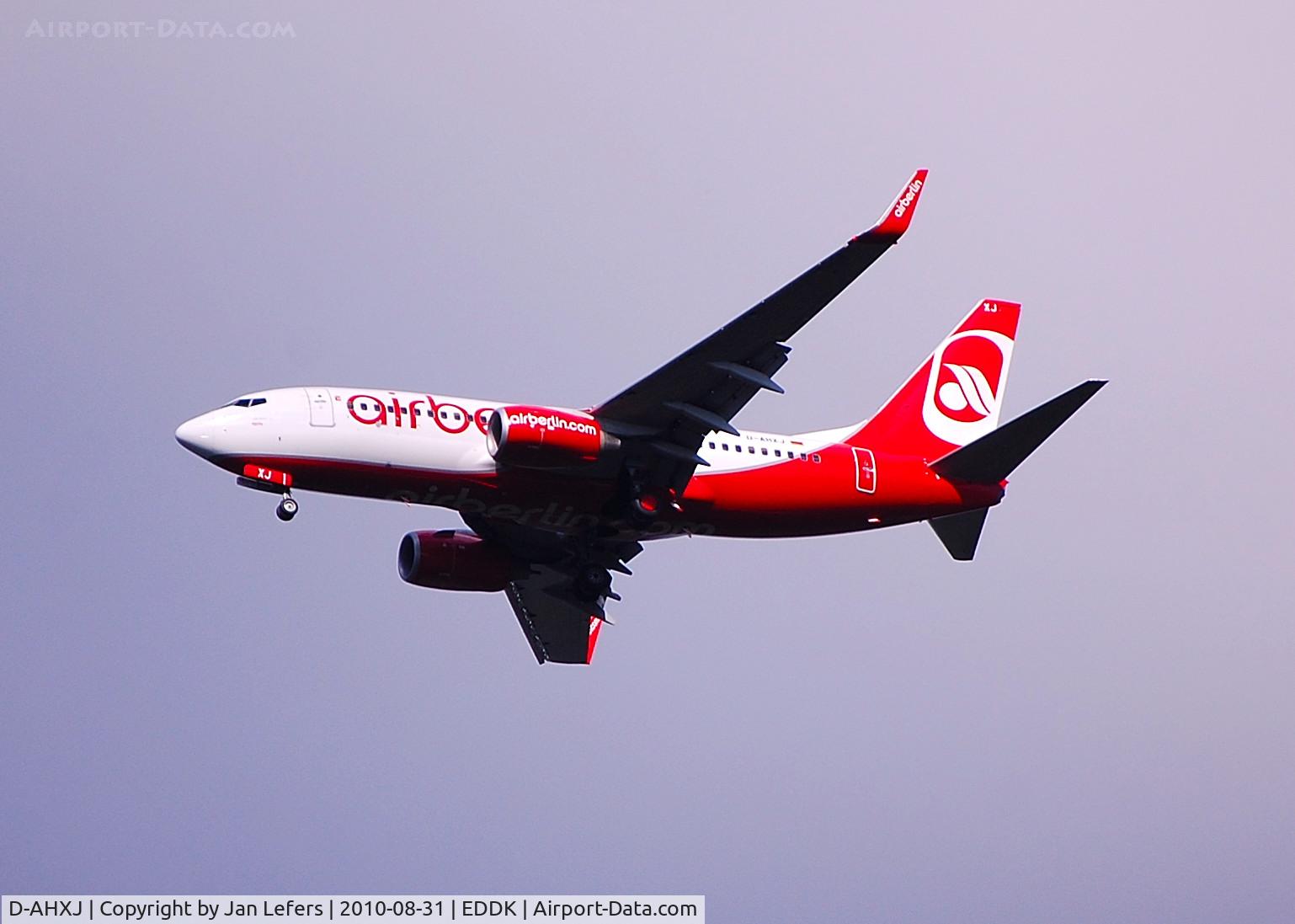D-AHXJ, 2008 Boeing 737-7Q8 C/N 35277, Air Berlin