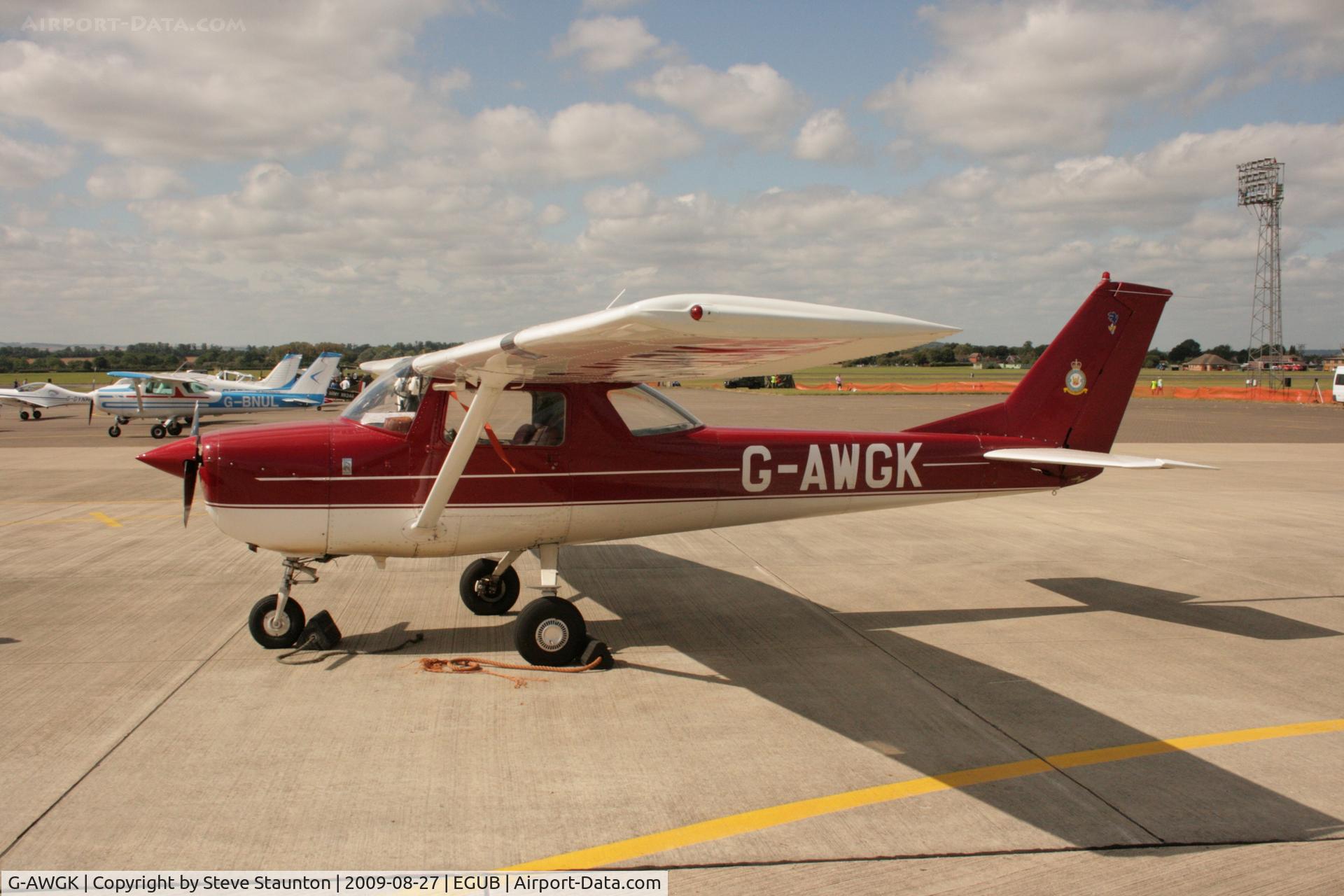 G-AWGK, 1968 Reims F150H C/N 0347, Taken at RAF Benson Families Day, August 2009