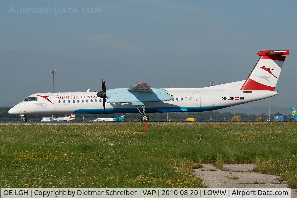 OE-LGH, 2002 De Havilland Canada DHC-8-402Q Dash 8 C/N 4075, Austrian Arrows Dash 8-400