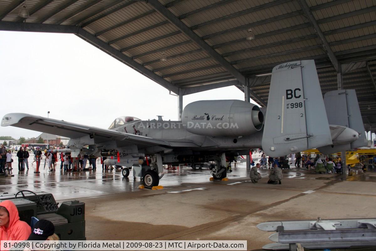 81-0998, 1980 Fairchild Republic A-10A Thunderbolt II C/N A10-0693, A-10