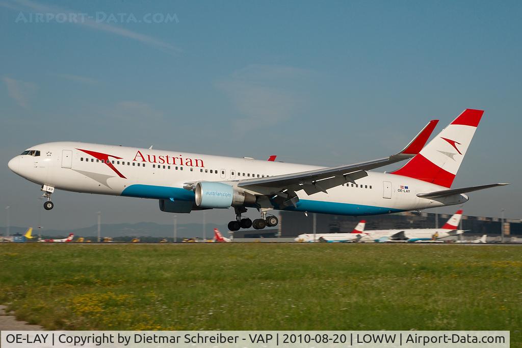OE-LAY, 1998 Boeing 767-3Z9/ER C/N 29867, Austrian Airlines Boeing 767-300