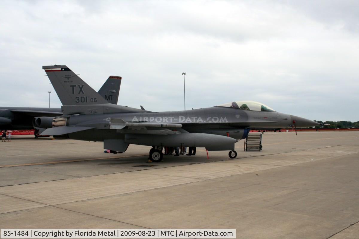 85-1484, 1985 General Dynamics F-16C Fighting Falcon C/N 5C-264, F-16
