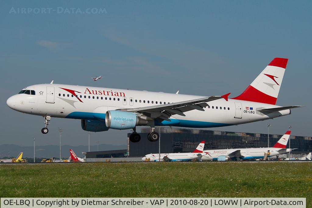 OE-LBQ, 1999 Airbus A320-214 C/N 1137, Austrian Airlines Airbus 320