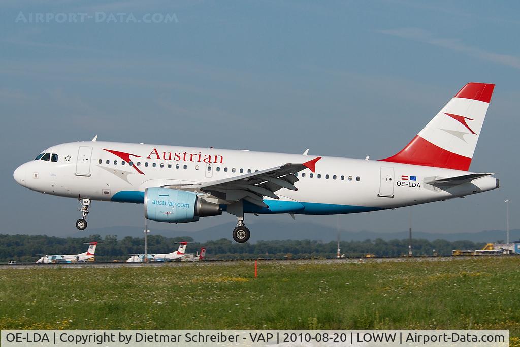 OE-LDA, 2004 Airbus A319-112 C/N 2131, Austrian Airlines Airbus 319