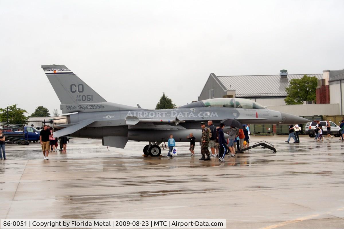 86-0051, 1986 General Dynamics F-16D Fighting Falcon C/N 5D-54, F-16D