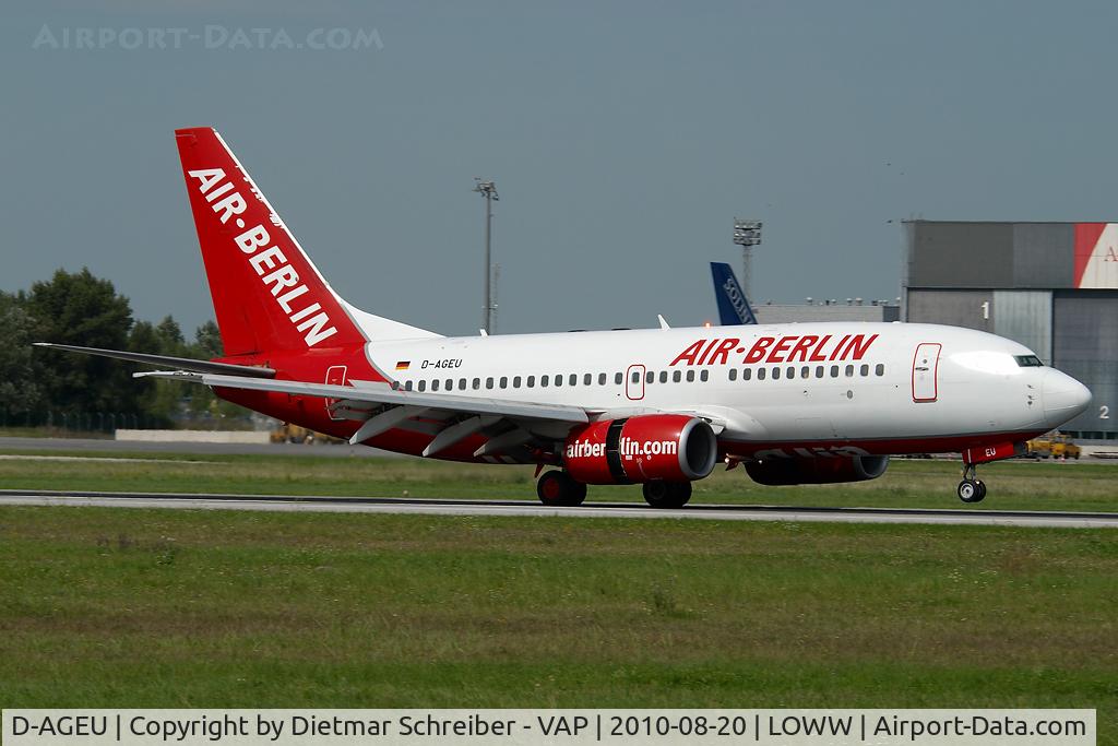 D-AGEU, 1998 Boeing 737-75B C/N 28104, Air Berlin Boeing 737-700