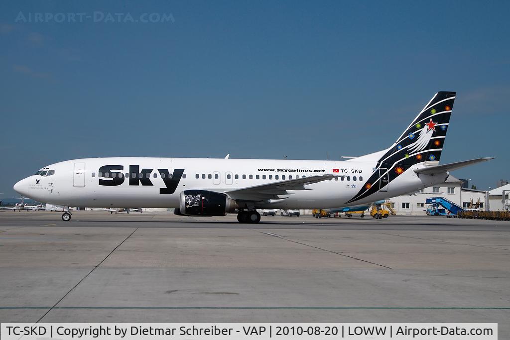 TC-SKD, 1992 Boeing 737-4Q8 C/N 25372, Sky Boeing 737-400