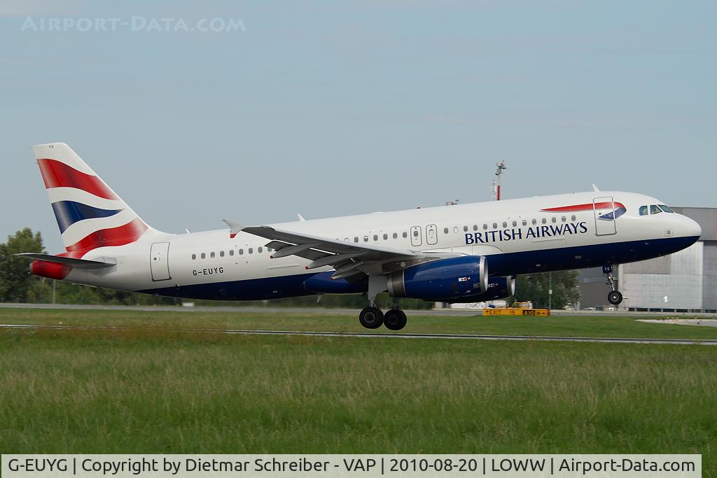 G-EUYG, 2010 Airbus A320-232 C/N 4238, British Airways Airbus 320