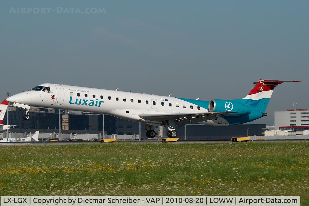 LX-LGX, 1999 Embraer EMB-145LU (ERJ-145LU) C/N 145147, Luxair Embraer 145