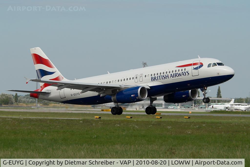 G-EUYG, 2010 Airbus A320-232 C/N 4238, British Airways Airbus 320