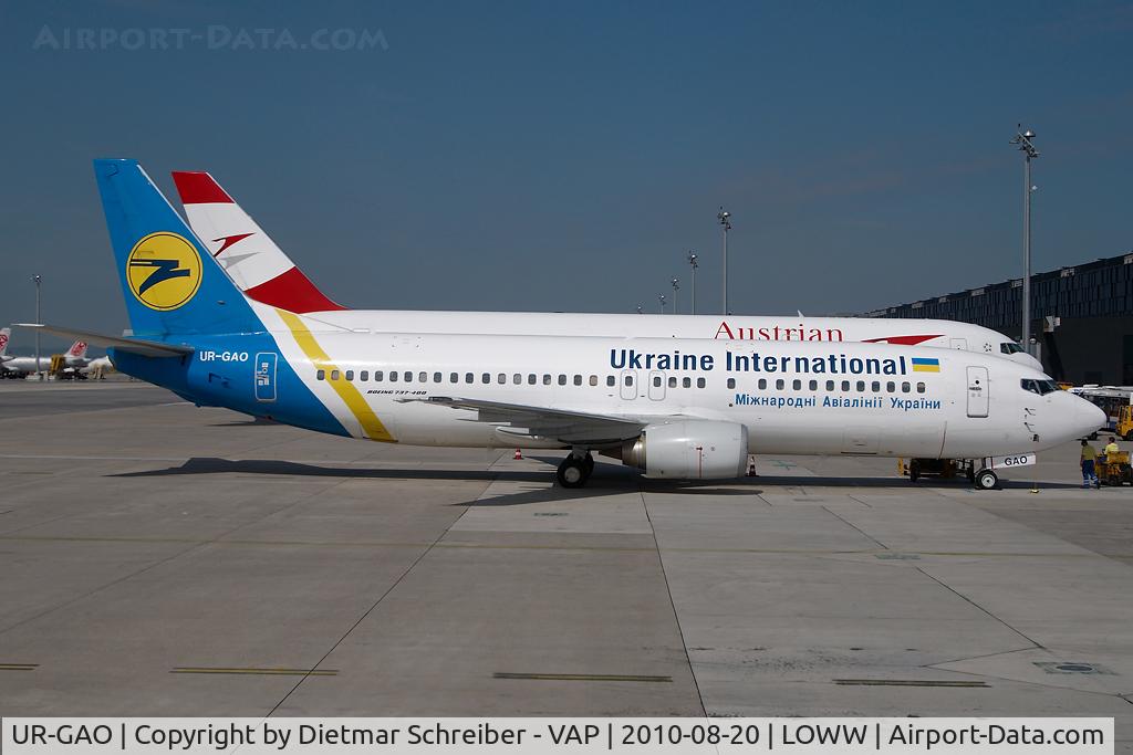 UR-GAO, 1991 Boeing 737-4Z9 C/N 25147, Ukraine international Boeing 737-400